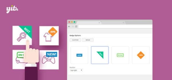 商品图标角标徽章管理高级版YITH WooCommerce Badge Management Premium v1.3.26 wordpress外贸跨境电商商城商品图片添加促销图标插件