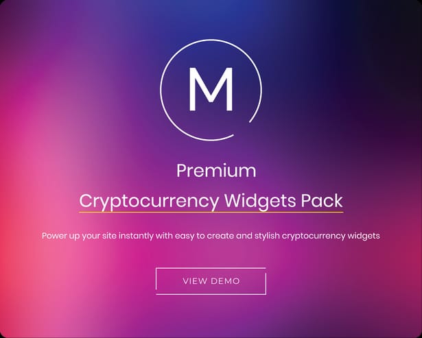 wordpress大规模加密货币小部件 数字货币加密货币插件Massive Cryptocurrency Widgets v3.1.4比特币莱特币虚拟货币图标表格工具插件-4