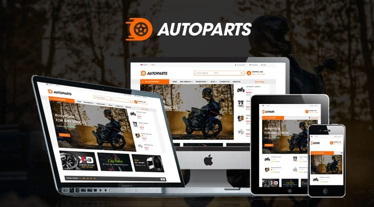 Joomla在线汽车零件商店汽配在线商城主题电子商务主题模板Sj Autoparts v3.9.6 Modern Auto Parts Joomla Responsive Template适用于外贸跨境电商汽车配件工具设备汽车零部件商店