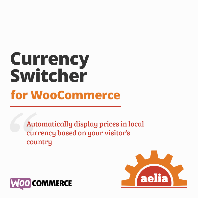 wordpress WooCommerce货币切换器 外贸电商插件Aelia Currency Switcher for WooCommerce v4.7.14