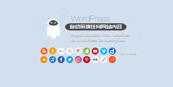 Wordpress Automatic Plugin v3.106.0自动采集发布插件 AI内容生成器 AI内容自动生成器WordPress插件采集速卖通/亚马逊/eBay/沃尔玛等跨境电商独立站插件