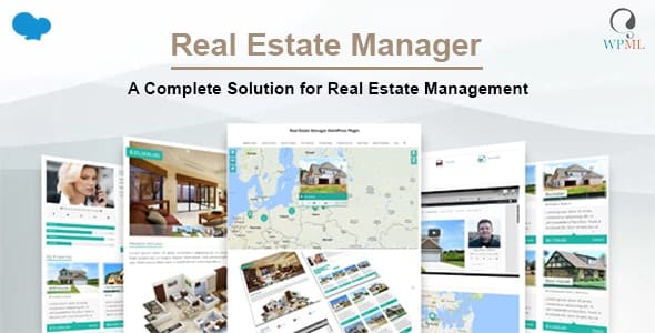 wordpress房地产主题高级版模板Real Estate Manager Pro v10.6.7房地产插件专业版房地产管理系统