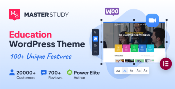 Masterstudy v4.8.75 - 本地销售课程 在线学习教育 WordPress 主题