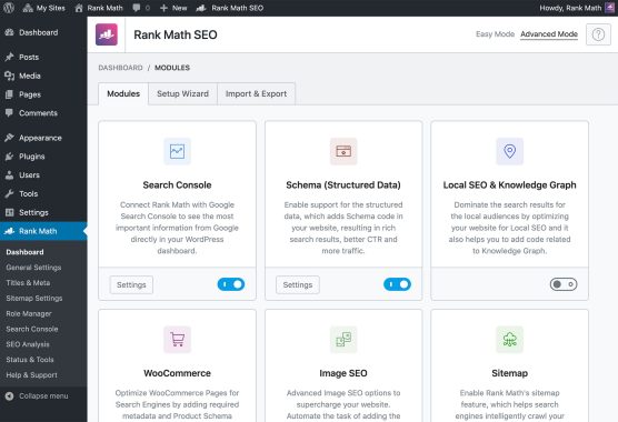 Rank Math Pro v3.0.89 / v3.0.88 / v3.0.87 / v3.0.75 - WordPress SEO插件专业版 为您的网站带来更多流量Google搜索引擎优化 百度SEO优化WordPress SEO plugin