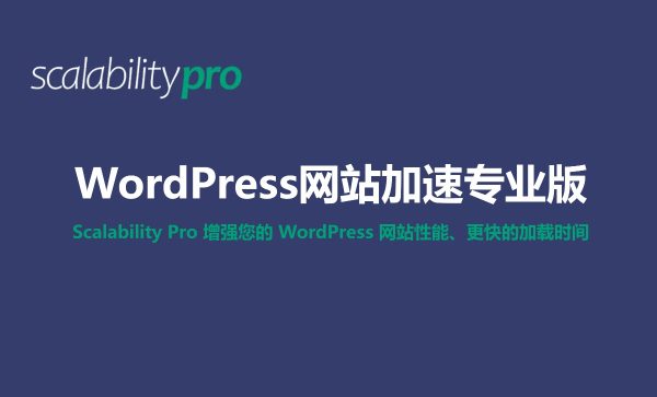 Scalability Pro v5.80 WordPress网站加速专业版插件 WordPress网站加速 跨境电商市场独立站