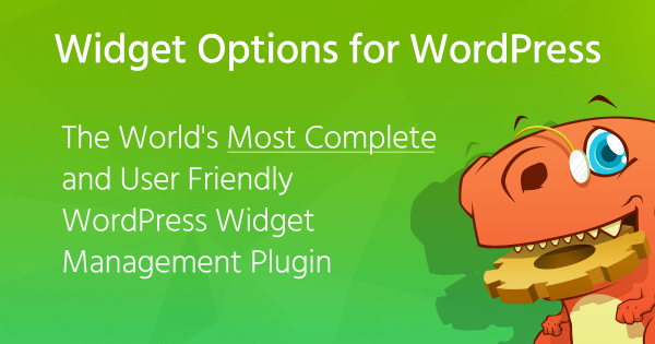 扩展小部件选项Widget Options - Extended 5.1.7 Wordpress小部件控制插件